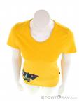 Edelrid Highball Women T-Shirt, , Yellow, , Female, 0084-10289, 5637865419, , N3-03.jpg