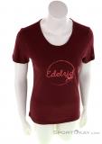Edelrid Highball Women T-Shirt, Edelrid, Dark-Red, , Female, 0084-10289, 5637865425, 4028545125367, N2-02.jpg
