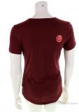 Edelrid Highball Women T-Shirt, Edelrid, Dark-Red, , Female, 0084-10289, 5637865425, 4028545125367, N2-12.jpg