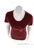 Edelrid Highball Mujer T-Shirt, Edelrid, Rojo oscuro, , Mujer, 0084-10289, 5637865425, 4028545125367, N3-03.jpg