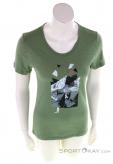 Edelrid Highball Mujer T-Shirt, Edelrid, Verde claro, , Mujer, 0084-10289, 5637865428, 4028545125251, N2-02.jpg