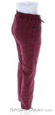 Edelrid Glory Womens Climbing Pants, Edelrid, Dark-Red, , Female, 0084-10299, 5637865520, 4028545111414, N2-17.jpg