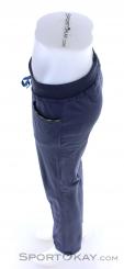 Edelrid Glory Womens Climbing Pants, Edelrid, Dark-Blue, , Female, 0084-10299, 5637865523, 4028545111360, N3-08.jpg