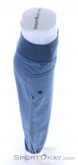 Edelrid Samsara Womens Climbing Pants, , Bleu clair, , Femmes, 0084-10300, 5637865534, , N3-18.jpg