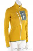 Ortovox Fleece Grid Womens Fleece Jacket, Ortovox, Yellow, , Female, 0016-11219, 5637865573, 4251422518321, N1-01.jpg