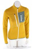 Ortovox Fleece Grid Womens Fleece Jacket, Ortovox, Yellow, , Female, 0016-11219, 5637865573, 4251422518321, N2-02.jpg
