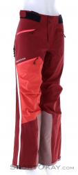 Ortovox Westalpen 3L Womens Outdoor Pants, Ortovox, Dark-Red, , Female, 0016-11232, 5637865700, 4251422567084, N1-01.jpg