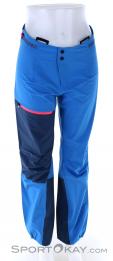 Ortovox Westalpen 3L Light Womens Outdoor Pants, , Bleu, , Femmes, 0016-11038, 5637865704, , N2-02.jpg