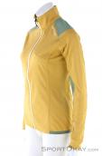 Ortovox Fleece Light Grid Womens Fleece Jacket, Ortovox, Yellow, , Female, 0084-10303, 5637867884, 4251422517522, N1-06.jpg