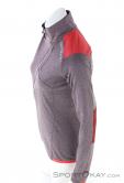 Ortovox Fleece Light Grid Womens Fleece Jacket, Ortovox, Dark-Red, , Female, 0084-10303, 5637867890, 4251422517607, N2-07.jpg