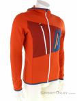Ortovox Fleece Grid Hoody Mens Fleece Jacket, , Orange, , Male, 0016-11065, 5637867909, , N1-01.jpg