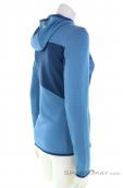 Ortovox Fleece Grid Hoody Womens Fleece Jacket, Ortovox, Azul claro, , Mujer, 0016-11045, 5637867949, 4251422566087, N1-16.jpg
