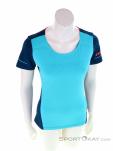 Dynafit Alpine SS Womens T-Shirt, Dynafit, Bleu, , Femmes, 0015-11135, 5637868084, 4053866087223, N2-02.jpg