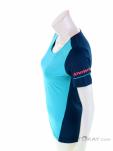 Dynafit Alpine SS Womens T-Shirt, Dynafit, Bleu, , Femmes, 0015-11135, 5637868084, 4053866087223, N2-07.jpg