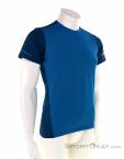 Dynafit Alpine SS Mens T-Shirt, , Blue, , Male, 0015-11136, 5637868088, , N1-01.jpg
