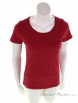 Fjällräven Övik Shirt Femmes T-shirt, , Rouge, , Femmes, 0211-10288, 5637868160, , N2-02.jpg