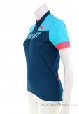 Dynafit Ride FZ SS Women Biking Shirt, , Blue, , Female, 0015-11139, 5637868164, , N1-06.jpg