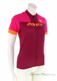 Dynafit Ride FZ SS Women Biking Shirt, , Pink, , Female, 0015-11139, 5637868175, , N1-01.jpg