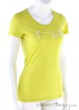 Ortovox 120 Cool Tec Wool Wash TS Women T-Shirt, Ortovox, Yellow, , Female, 0016-11256, 5637868241, 4251422569194, N1-01.jpg