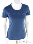 Ortovox 120 Tec Mountain TS Womens T-Shirt, Ortovox, Bleu, , Femmes, 0016-11260, 5637868301, 4251422569996, N2-02.jpg