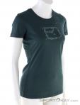 Ortovox 150 Cool Leaves TS Womens T-Shirt, , Light-Green, , Female, 0016-11262, 5637868336, , N1-01.jpg