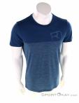 Ortovox 150 Cool Logo TS Mens T-Shirt, , Blue, , Male, 0016-11264, 5637868351, , N2-02.jpg