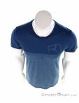 Ortovox 150 Cool Logo TS Mens T-Shirt, , Blue, , Male, 0016-11264, 5637868351, , N3-03.jpg