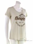 Bergans Graphic Wool Tee Femmes T-shirt, Bergans, Beige, , Femmes, 0366-10006, 5637868580, 0, N1-01.jpg