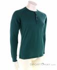 Bergans Lysebu Wool Henley Mens Shirt, , Olive-Dark Green, , Male, 0366-10018, 5637868741, , N1-01.jpg