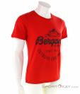 Bergans Graphic Wool Tee Mens T-Shirt, Bergans, Red, , Male, 0366-10020, 5637868780, 7031582138426, N1-01.jpg