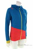 La Sportiva Aim Hoody Womens Sweater, , Turquoise, , Female, 0024-10779, 5637868839, , N1-01.jpg