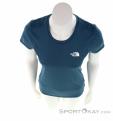 The North Face Reaxion Ampere Women T-Shirt, The North Face, Blue, , Female, 0205-10430, 5637869218, 192364011584, N3-03.jpg