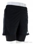 The North Face Active Trail Dual Mens Running Shorts, The North Face, Black, , Male, 0205-10445, 5637869408, 194112064026, N1-01.jpg