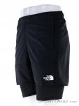 The North Face Active Trail Dual Mens Running Shorts, The North Face, Black, , Male, 0205-10445, 5637869408, 194112064026, N1-06.jpg