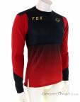 Fox Flexair LS Jersey Mens Biking Shirt, Fox, Rojo oscuro, , Hombre, 0236-10366, 5637869544, 191972514005, N1-01.jpg