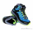Salewa Alp Trainer Mid GTX Kids Hiking Boots, Salewa, Turquoise, , Boy,Girl, 0032-10785, 5637873393, 0, N1-01.jpg
