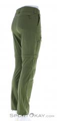 Salomon Wayfarer Zip Off Womens Outdoor Pants, , Verde oliva oscuro, , Mujer, 0018-11459, 5637875639, , N1-16.jpg