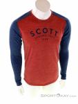 Scott Trail Flow Merino L/SL Mens Biking Shirt, , Dark-Red, , Male, 0023-11830, 5637876784, , N2-02.jpg
