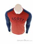 Scott Trail Flow Merino L/SL Mens Biking Shirt, , Dark-Red, , Male, 0023-11830, 5637876784, , N3-03.jpg