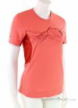Scott Trail Flow Pro SS Femmes T-shirt de vélo, , Rouge, , Femmes, 0023-11875, 5637878639, , N1-01.jpg