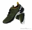Salomon Supercross Blast GTX Mens Trail Running Shoes, Salomon, Verde oliva oscuro, , Hombre, 0018-11517, 5637882396, 193128364656, N2-07.jpg