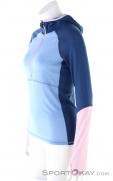Mons Royale Bella Tech Hood Womens Sweater, , Light-Blue, , Female, 0309-10124, 5637884991, , N1-06.jpg