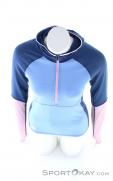 Mons Royale Bella Tech Hood Womens Sweater, , Light-Blue, , Female, 0309-10124, 5637884991, , N3-03.jpg
