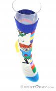 Happy Socks Pippi Longstocking Stripe Calze, , Multicolore, , Donna, 0363-10016, 5637885171, , N3-03.jpg