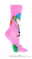 Happy Socks Pippi Longstocking Stripe Socks, , Rose, , Femmes, 0363-10016, 5637885172, , N1-01.jpg