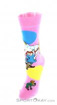 Happy Socks Pippi Longstocking Stripe Socken, , Pink-Rosa, , Damen, 0363-10016, 5637885172, , N2-07.jpg