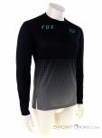 Fox Flexair LS Jersey Mens Biking Shirt, Fox, Negro, , Hombre, 0236-10366, 5637886605, 191972502187, N1-01.jpg