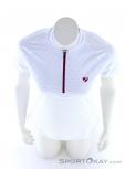 Ziener Prescilla SS Mujer Camiseta para ciclista, , Blanco, , Mujer, 0358-10050, 5637886969, , N3-03.jpg