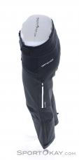 Ortovox Bacun Mens Ski Touring Pants Short Cut, , Black, , Male, 0016-11282, 5637888178, , N3-08.jpg