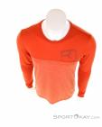 Ortovox 150 Cool Logo LS Mens Shirt, Ortovox, Orange, , Male, 0016-11283, 5637888201, 4251422568081, N3-03.jpg